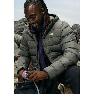 m[XtFCX Y WPbgu] AE^[ ACONCAGUA 3 HOODIE - Down jacket - grey