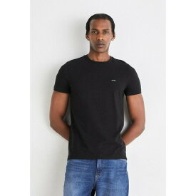 カルバンクライン メンズ Tシャツ トップス Basic T-shirt - black