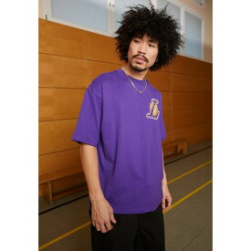 ニューエラ メンズ Tシャツ トップス NBA LOS ANGELES LAKERS - Print T-shirt - purple