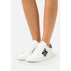 ダナ キャラン ニューヨーク レディース スニーカー シューズ ABENI LACE UP - Trainers - bright white/black