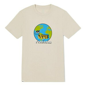 Vans oY fB[X Xj[J[ y(WMNS) Vans x TYAKASNA Earth T-shirt 'Beige' VN0A7TQ32N1z TCY US_W_M