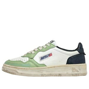 AUTRY �I�[�g���[ ���f�B�[�X �X�j�[�J�[ �y(WMNS) Autry Medalist Super Vintage Low Leather Sneakers 'White Green Teal' AVLW-SV18�z �T�C�Y US_6(23.0cm)