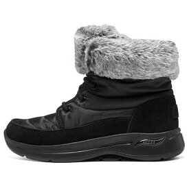 Skechers スケッチャーズ レディース スニーカー 【(WMNS) Skechers Go Walk Arch Fit 'Black' 144409-BKGY】 サイズ US_5.5(22.5cm)