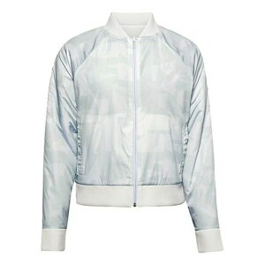 Under Armour A_[A[}[ fB[X Xj[J[ y(WMNS) Under Armour Move Reversible Bomber Jacket 'White Ice Blue' 1356567-100z TCY US_W_S