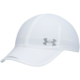 アンダーアーマー レディース 帽子 アクセサリー Under Armour Women's Launch Run IsoChill Adjustable Hat White