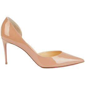 Christian Louboutin クリスチャン ルブタン メンズ スニーカー 【Christian Louboutin Iriza 85mm Pump】 サイズ EU_42(27.0cm) Nude Patent Leather