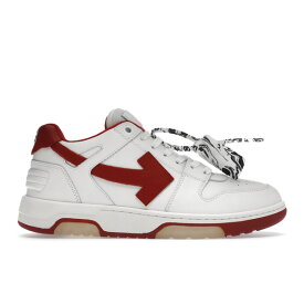 OFF-WHITE オフホワイト メンズ スニーカー 【OFF-White Out of Office】 サイズ EU_40(25.0cm) White Red