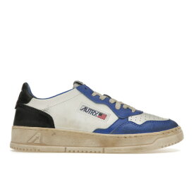 Autry オートリー メンズ スニーカー 【Autry Medalist Leather Low】 サイズ EU_39(24.0cm) Distressed White Black Azure