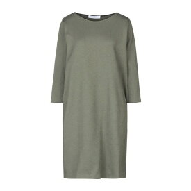 【送料無料】 ハリスワーフロンドン レディース ワンピース トップス Short dresses Military green