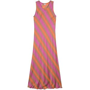 �A�X�y�W ���f�B�[�X �����s�[�X �g�b�v�X Striped slip maxi dress Pink