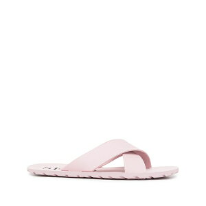 �Z���\�[ ���f�B�[�X �T���_�� �V���[�Y Franky crossover-strap slides Purple