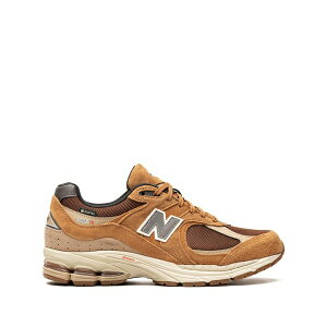 �j���[�o�����X �����Y �X�j�[�J�[ �V���[�Y 2002rx low-top sneakers Brown