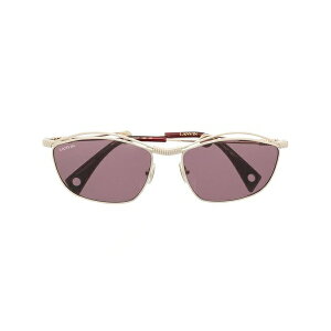 �����o�� ���f�B�[�X �T���O���X���A�C�E�F�A �A�N�Z�T���[ Square tinted sunglasses Gold