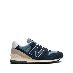 �j���[�o�����X �����Y �X�j�[�J�[ �V���[�Y 996 made in usa - navy sneakers Blue
