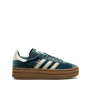 �A�f�B�_�X ���f�B�[�X �X�j�[�J�[ �V���[�Y Gazelle bold mineral green/putty grey sneakers Green