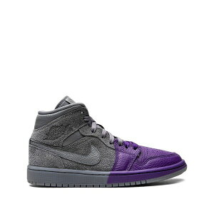 �W���[�_�� ���f�B�[�X �X�j�[�J�[ �V���[�Y X sheila rashid air jordan 1 mid unite sneakers Grey