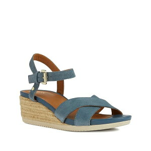 �W�F�I�b�N�X ���f�B�[�X �T���_�� �V���[�Y 55mm crossover wedge espadrilles Blue