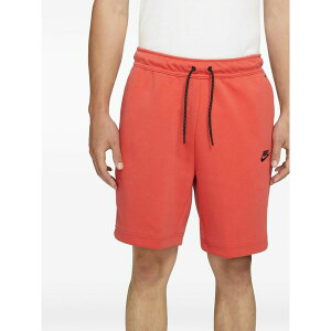 �i�C�L �����Y �J�W���A���p���c �{�g���X Tech fleece drawstring shorts Red