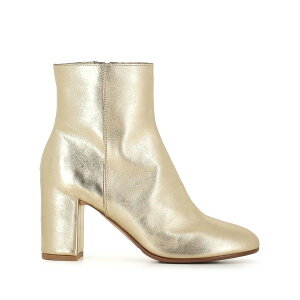 �f�� �J���� ���f�B�[�X �u�[�c �V���[�Y 80mm axis leather boots Gold