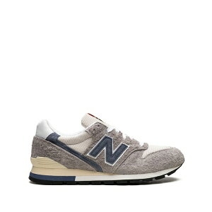 �j���[�o�����X �����Y �X�j�[�J�[ �V���[�Y Made in usa 996 ''grey/navy sneakers Grey