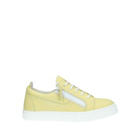 【送料無料】 ジュゼッペザノッティ レディース スニーカー シューズ Sneakers Light yellow