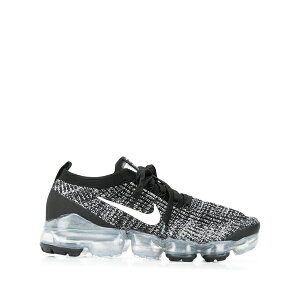 �i�C�L ���f�B�[�X �X�j�[�J�[ �V���[�Y Air vapormax flyknit 3 black/white/metallic silver sneakers Black