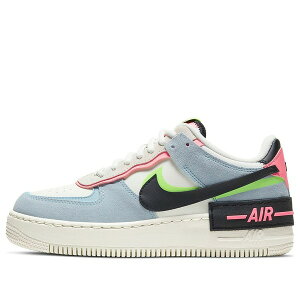 Nike iCL fB[X Xj[J[ Sail/Sunset Pulse/Light Armoury Blue/Black y(WMNS) Nike Air Force 1 Shadow 'Sunset Pulse' CU8591-101z TCY US_5(22.0cm)