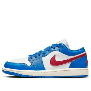 Air Jordan W[_ fB[X Xj[J[ SPORT BLUE/GYM RED-WHITE-SAIL y(WMNS) Air Jordan 1 Low 'Sport Blue Gym Red' DC0774-416z TCY US_5(22.0cm)
