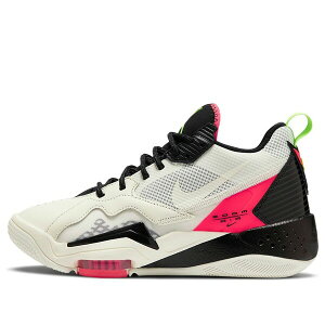 Air Jordan �W���[�_�� ���f�B�[�X �X�j�[�J�[ Sail/Black/Flash Crimson/Electric Green/Hyper Violet �y(WMNS) Air Jordan Zoom '92 'White Flash Crimson' CK9184-100�z �T�C�Y US_W_10