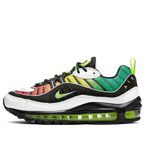 Nike �i�C�L ���f�B�[�X �X�j�[�J�[ Black/Volt-White-Dynamic Yellow �y(WMNS) Nike x Olivia Kim Air Max 98 'No Cover' CK3309-001�z �T�C�Y US_9.5(26.5cm)