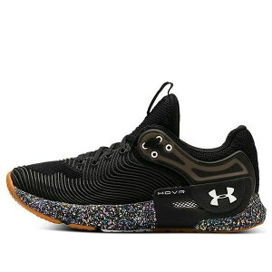 Under Armour A_[A[}[ fB[X Xj[J[ Black y(WMNS) Under Armour Hovr Apex 2 Speckle Sports Shoes Black 3024558-001z TCY US_7(24.0cm)