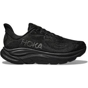 Hoka One One �z�J�I�l�I�l ���f�B�[�X �X�j�[�J�[ �yHoka One One Clifton 10 Black (Women's)�z �T�C�Y US_W_11 Black/Black