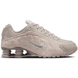 Nike �i�C�L ���f�B�[�X �X�j�[�J�[ �yNike Shox R4 Flat Pewter Floral (Women's)�z �T�C�Y US_8.5(25.5cm) College Grey/Flat Pewter