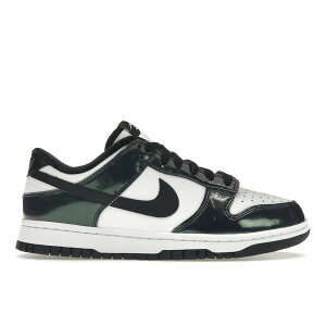 Nike �i�C�L ���f�B�[�X �X�j�[�J�[ �yNike Dunk Low SE Just Do It Iridescent (Women's)�z �T�C�Y US_W_11.5 Black/Black/Multi-Color/White