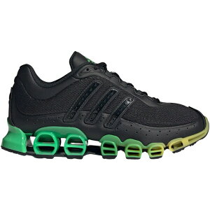 adidas �A�f�B�_�X ���f�B�[�X �X�j�[�J�[ �yadidas Megaride Core Black Semi Screaming Green Yellow (Women's)�z �T�C�Y US_8.5(25.5cm) Core Black/Semi Screaming Green/Yellow