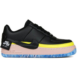 Nike �i�C�L ���f�B�[�X �X�j�[�J�[ �yNike Air Force 1 Jester XX Black Sonic Yellow Arctic Orange (Women's)�z �T�C�Y US_7.5(24.5cm) Black/Black-Sonic Yellow-Arctic Orange