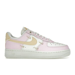 Nike iCL fB[X Xj[J[ yNike Air Force 1 Low '07 LX Pink Foam Mini Swoosh (Women's)z TCY US_W_10.5 Pink Foam/Sail/Metallic Gold/Pale Vanilla