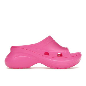 Balenciaga oVAK fB[X Xj[J[ yBalenciaga x Crocs Pool Slide Sandals Pink (Women's)z TCY US_W_11 Pink
