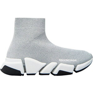 Balenciaga oVAK fB[X Xj[J[ yBalenciaga Speed 2.0 Silver (Women's)z TCY US_W_10 Silver/White/Black