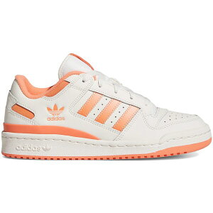 adidas AfB_X fB[X Xj[J[ yadidas Forum Low CL Cloud White Glow Pink Semi Coral (Women's)z TCY US_6.5(23.5cm) Cloud White/Glow Pink/Semi Coral