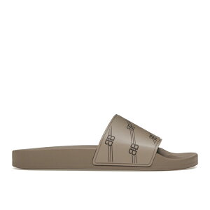 Balenciaga oVAK fB[X Xj[J[ yBalenciaga Pool Slides Dark Beige (Women's)z TCY US_W_11 Dark Beige/Brown