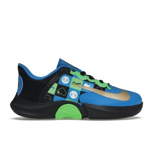 Nike iCL fB[X Xj[J[ yNike Court Air Zoom GP Turbo Naomi Osaka All Smiles (Women's)z TCY US_9(26.0cm) Photo Blue/Metallic Gold-Black-Green Strike