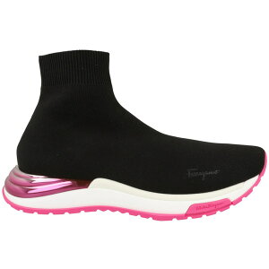 Ferragamo tFK fB[X Xj[J[ yFerragamo Ninette High-Top Sock Sneakers White (Women's)z TCY US_6.5(23.5cm) White