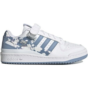 adidas AfB_X fB[X Xj[J[ yadidas Forum Low Floral Ambient Sky (Women's)z TCY US_W_10 Cloud White/Ambient Sky/Legend Ink