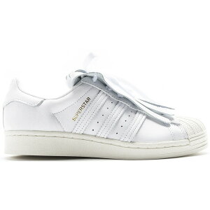 adidas AfB_X fB[X Xj[J[ yadidas Superstar Fringe Kiltie White (Women's)z TCY US_7.5(24.5cm) Footwear White/Off White/Gold Metallic