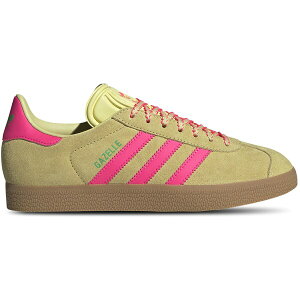 adidas AfB_X fB[X Xj[J[ yadidas Gazelle Powder Yellow Lucid Pink (Women's)z TCY US_6(23.0cm) Powder Yellow/Lucid Pink/Gum