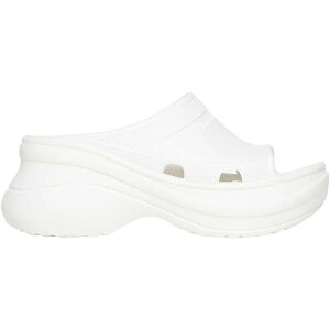 Balenciaga oVAK fB[X Xj[J[ yBalenciaga x Crocs Pool Slide Sandals White (Women's)z TCY US_6(23.0cm) White