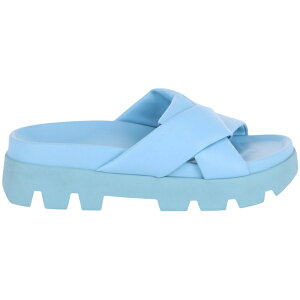 Ferragamo tFK fB[X Xj[J[ yFerragamo Air Lug Slides Blue (Women's)z TCY US_9(26.0cm) Blue