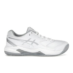 ASICS AVbNX fB[X Xj[J[ yASICS Gel-Dedicate 8 Clay White Pure Silver (Women's)z TCY US_5(22.0cm) White/Pure Silver