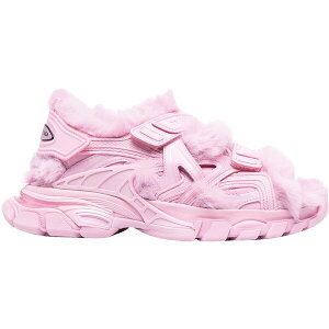 Balenciaga oVAK fB[X Xj[J[ yBalenciaga Track Sandal Fake Fur Pink (Women's)z TCY US_6(23.0cm) Pink/Pink